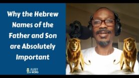 Why the Hebrew Names of the Father and Son are